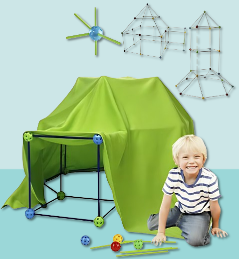 Fort Building Kit for Kids